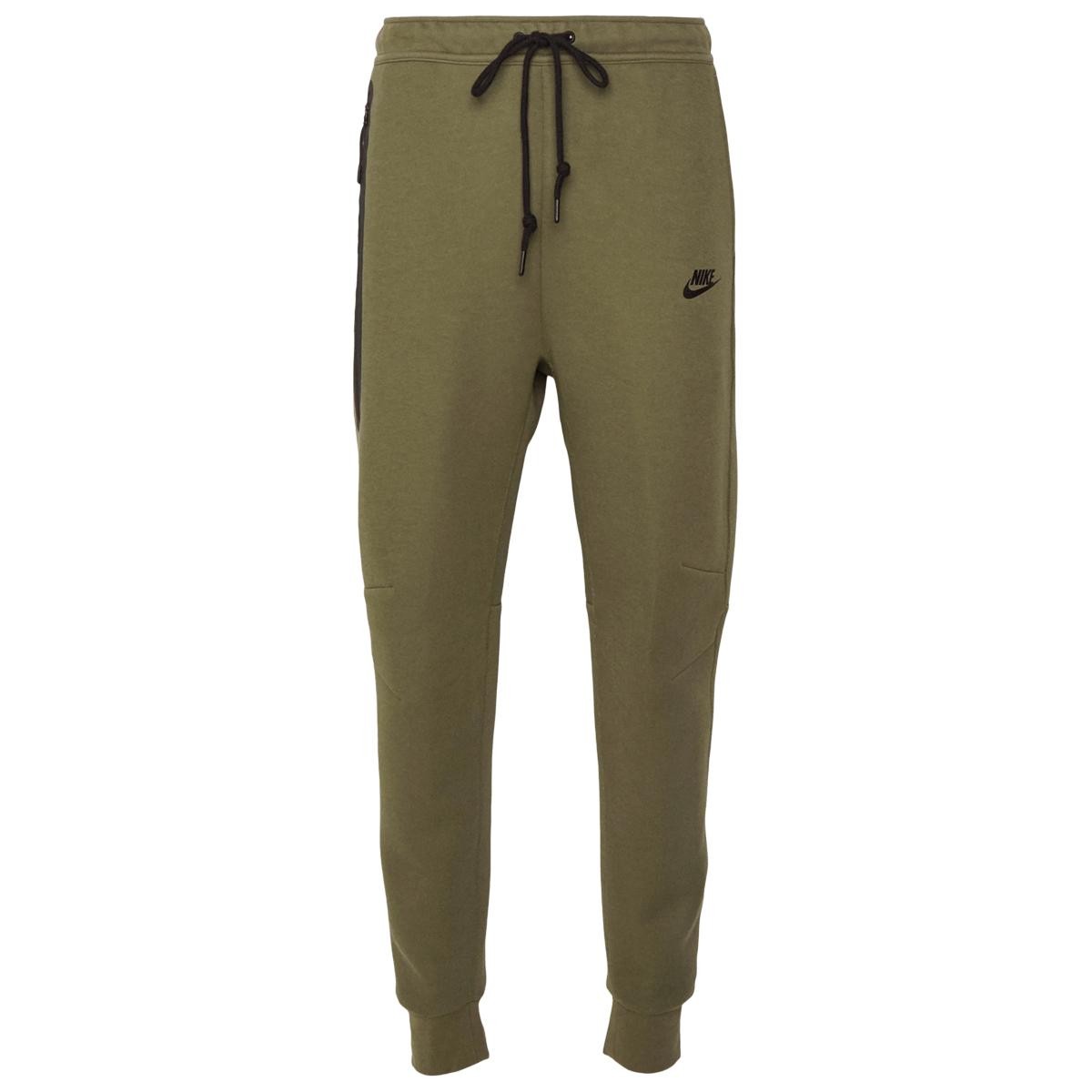 Pantaloni Kermess Tech Fleece Verde per Uomo