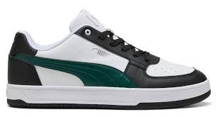 Scarpe Puma Caven 2.0 Uomo Bianco Nero Verde