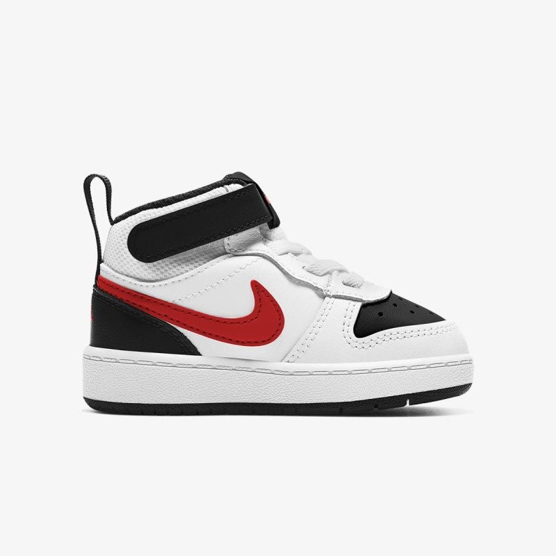 Scarpe Nike Court Bourough Mid Bimbo - Bianco