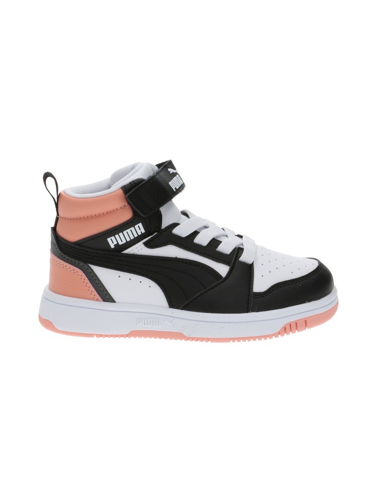 Puma Rebound Joy: Sneakers Bambina Bianco Nero Rosa