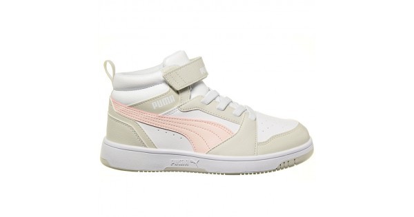 Scarpe Puma Rebound Joy Bianco Rosa per Bambina