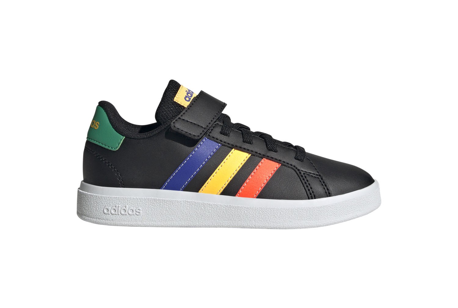 Scarpe Adidas Grand Court Nero Multicolor per Bambini