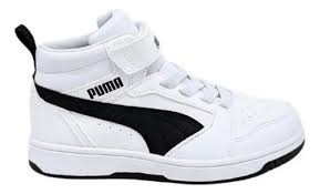 Puma Rebound V6 Mid Bianco e Nero - Comfort e Stile