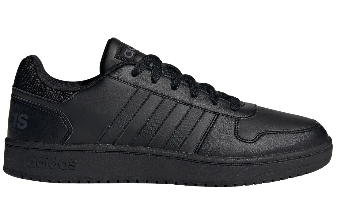 Scarpe Adidas Hoops 2.0 Nero per Ragazzi
