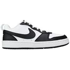 Nike Court Borough 2 Low Bianco e Nero per Ragazzi